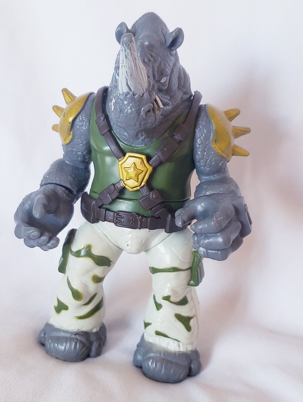 Teenage Mutant Ninja Turtles Rocksteady Action Figure Playmates Toys 2014